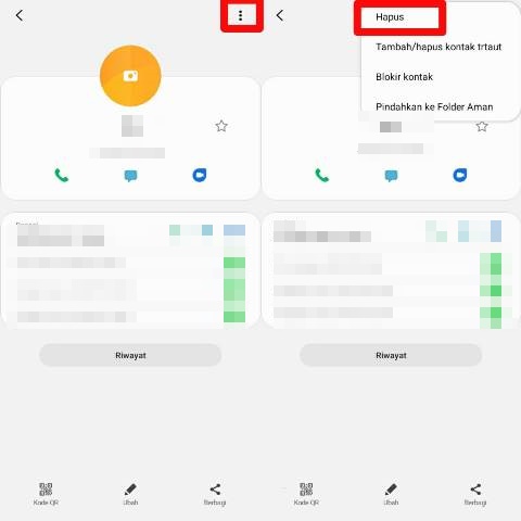 Cara Hapus Kontak WA dari Buku Telepon