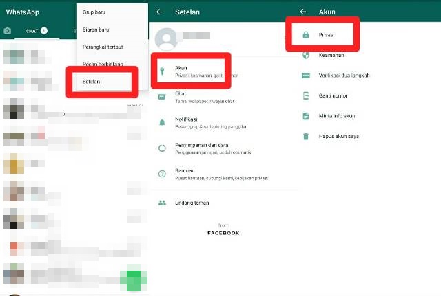 Cara Mengatur Privasi WA