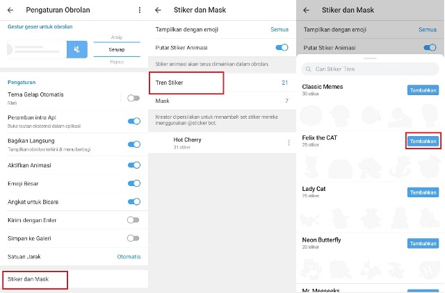 Cara Menggunakan Stiker Telegram di WA 1