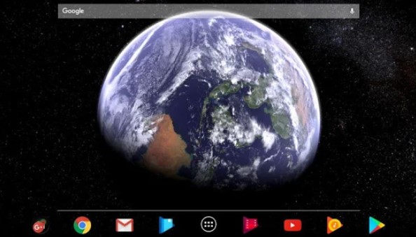 Earth Moon in HD Gyro 3D Parallax Live Wallpaper