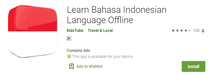 Learn Bahasa Indonesian Language Offline Aplikasi Belajar Bahasa Indonesia