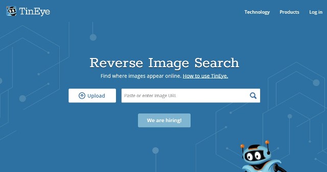 TinEye Aplikasi Pencari Gambar