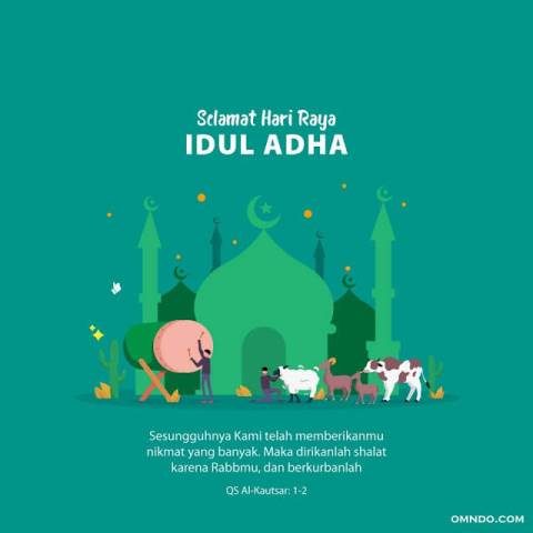 Ucapan Selamat Hari Raya Kurban 1442 H