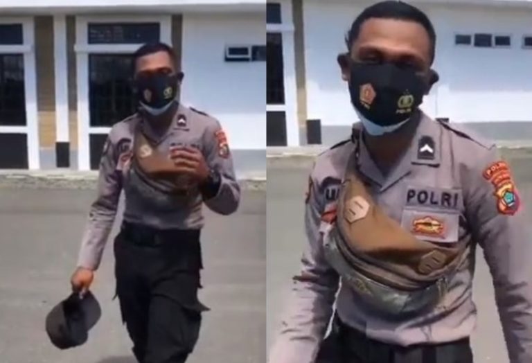 VIRAL Aksi Oknum Polisi Hina Tukang Sapu Jalan Akhirnya Berujung Dihukum Begini VIRAL Aksi Oknum Polisi Hina Tukang Sapu Jalan Akhirnya Berujung Dihukum Begini