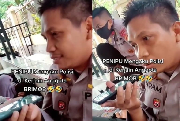 Beraksi Lewat Panggilan Telepon, Penipu ini Tak Sadar yang Dihubunginya Adalah Brimob Beraksi Lewat Panggilan Telepon Penipu ini Tak Sadar yang Dihubunginya Adalah Brimob