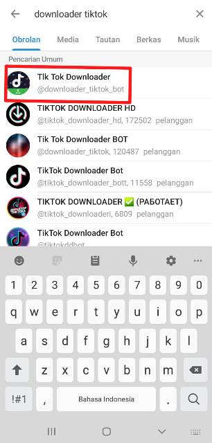 Bot TikTok