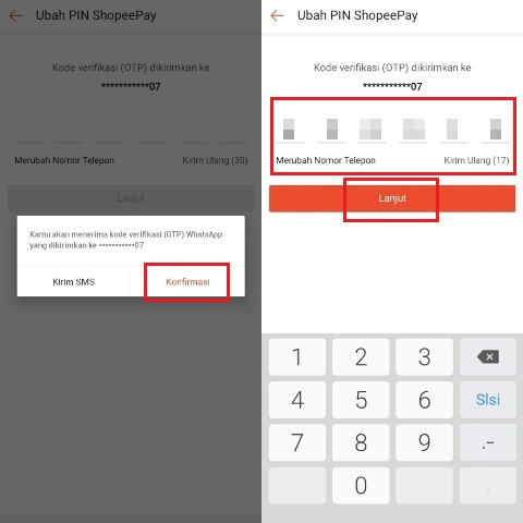 Cara Mengganti PIN ShopeePay lewat HP