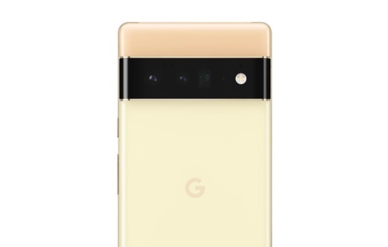 Desain belakang Google Pixel 6 Series