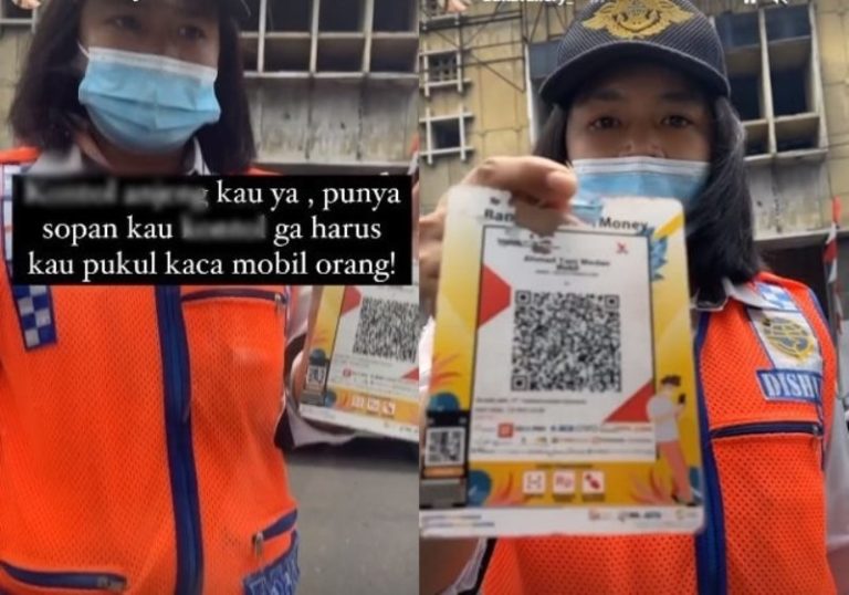 Gegara ini Pengemudi Mobil Wanita Emosi Hingga Maki dan Lemparkan Uang ke Petugas Parkir