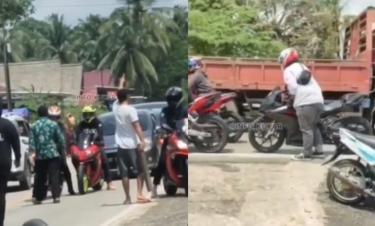 Meresahkan Rombongan Pengendara Dicegat Warga saat Sunmori Hingga Disuruh Tuntun Motor