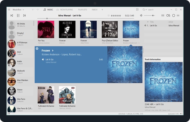 MusicBee Aplikasi Pemutar Musik PC Gratis
