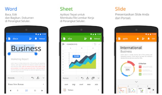 Polaris Office Aplikasi Presentasi Android