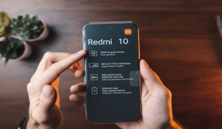 Spesifikasi kunci Redmi 10