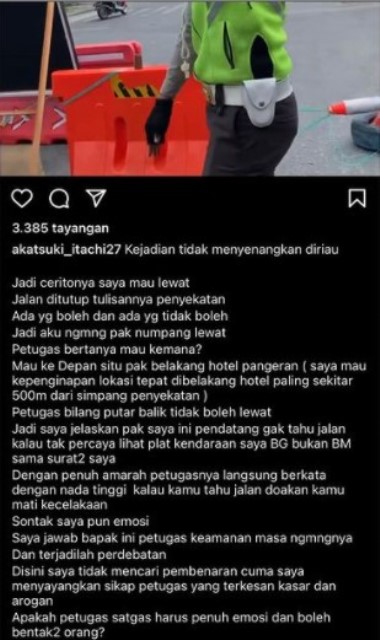 Unggahan Akun Instagran @akatsuki itachi27