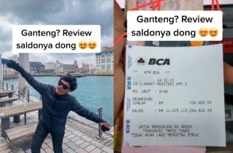 VIRAL Tren ‘Ganteng Review Saldonya Dong’, Konten Pria ini Dikomentari Ditjen Pajak VIRAL Tren Ganteng Review Saldonya Dong Konten Pria ini Dikomentari Ditjen Pajak