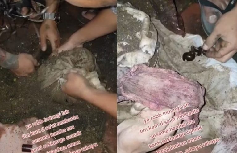 Viral Penemuan Bungkusan Putih Berisi Celana Dalam Wanita dan Siput Air yang Dikubur Viral Penemuan Bungkusan Putih Berisi Celana Dalam Wanita dan Siput Air yang Dikubur