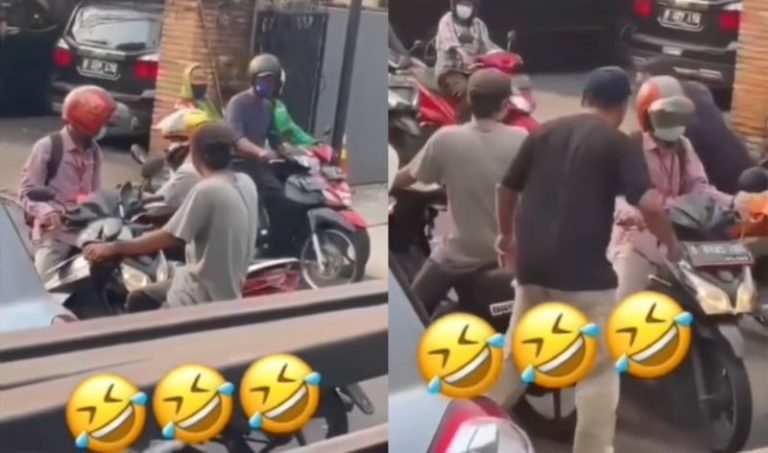 Viral Trik Jitu Pria Saat Lerai Pemotor yang Hampir Baku Hantam di Jalan Auto Kena Mental