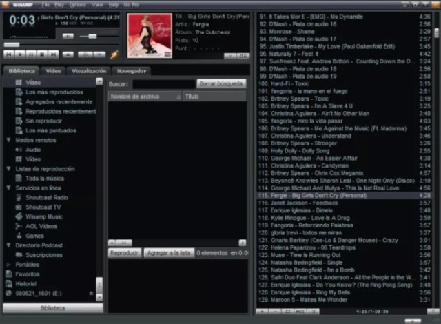 Winamp Aplikasi Pemutar Musik PC