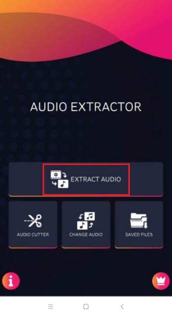 Aplikasi Audio Extractor