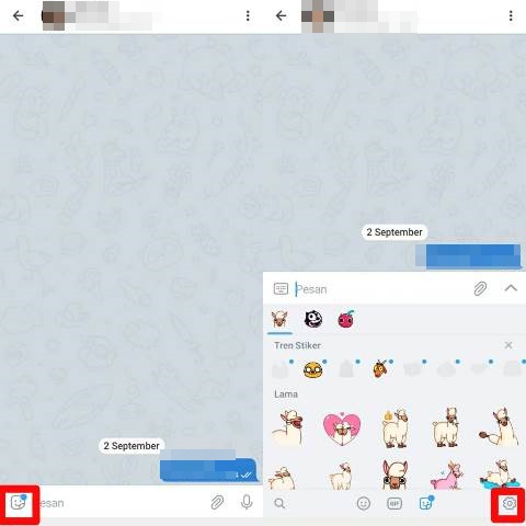 Cara Hapus Stiker Telegram
