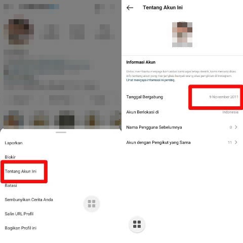 Cara Melihat Tanggal Bergabung di IG