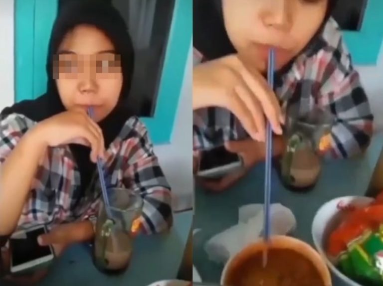 Kelewatan! Remaja Wanita Ludahi Mangkok Sambal di Warung Makan Kelewatan Remaja Wanita Ludahi Mangkok Sambal di Warung Makan