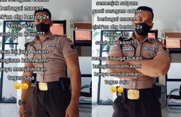 Miris, Satpam ini Curhat Kerap Diejek Lantaran Seragamnya Mirip Polisi Miris Satpam ini Curhat Kerap Diejek Lantaran Seragamnya Mirip Polisi