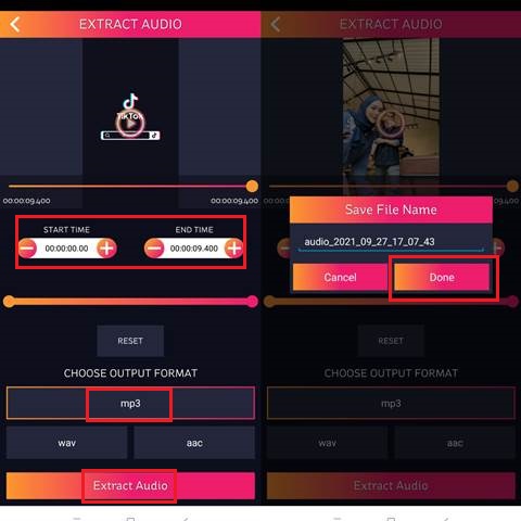 Proses Merubah Video TikTok Jadi Mp3