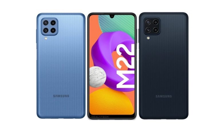 Render Samsung Galaxy M22