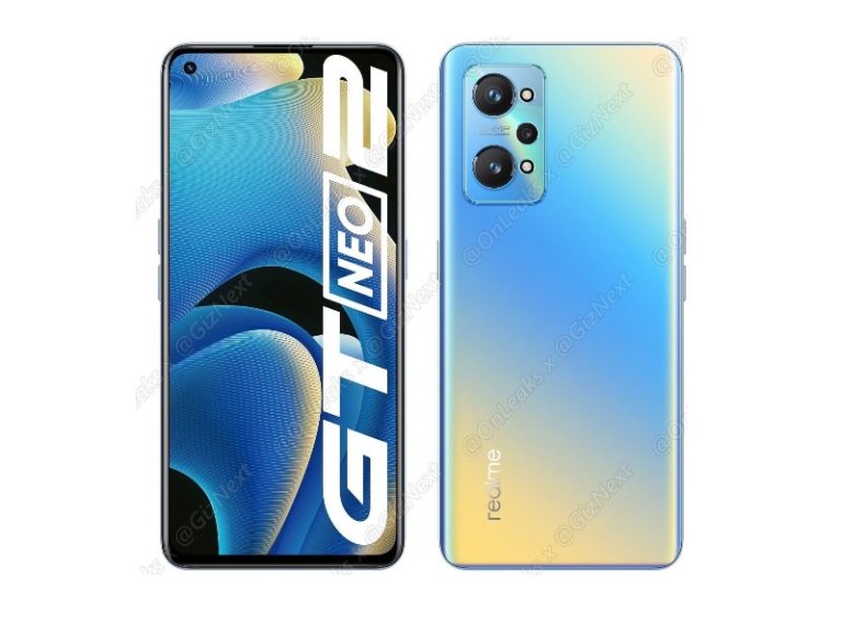 Render resmi Realme GT Neo2 1