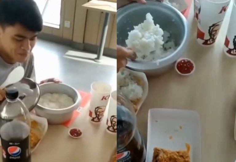 VIRAL Remaja Bawa Nasi dari Rumah Ketika Makan di KFC Biar Hemat Tapi Kenyang