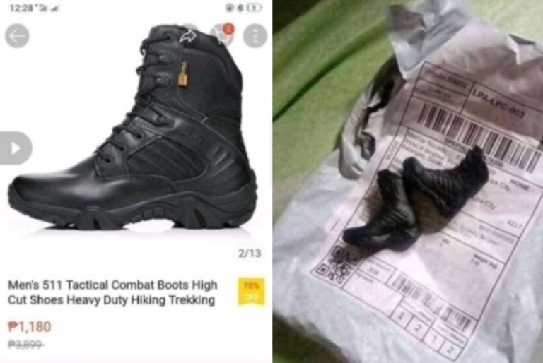 Viral Cerita Seseorang Beli Sepatu Bot di Olshop Dibuat Kaget Saat Barangnya Datang