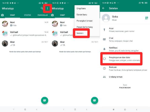 Cara Agar Foto WhatsApp Tersimpan Secara Otomatis di Galeri