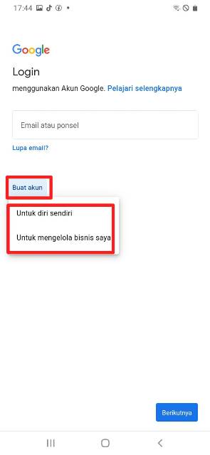 Cara Bikin Akun Gmail Baru