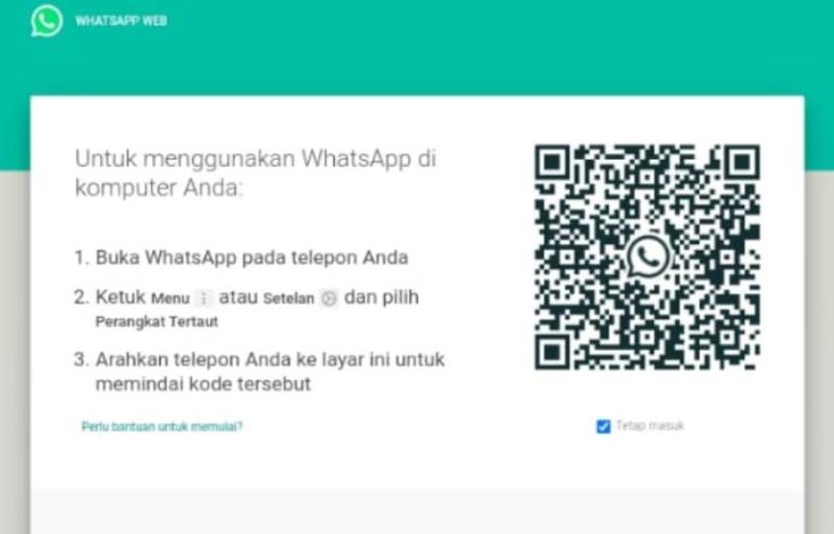 Cara Buka WhatsApp Web di HP