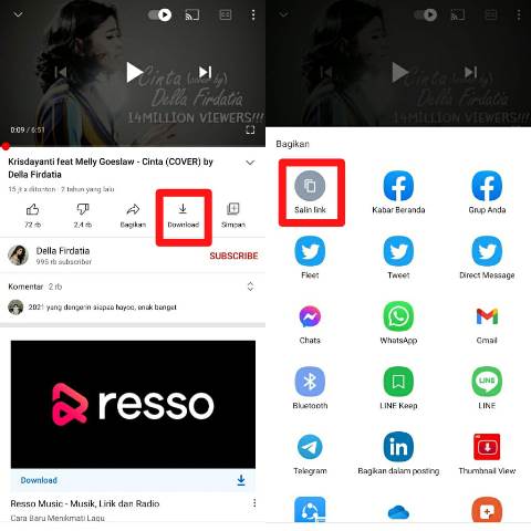 Cara Download Video Youtube di Aplikasi Telegram