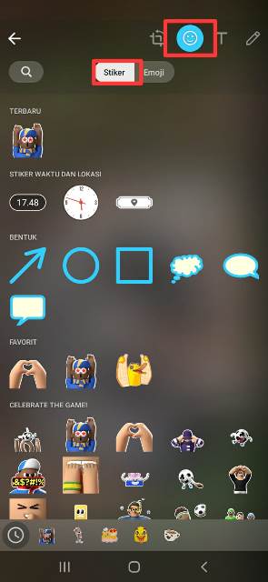 Cara Menambah Stiker di Status WA