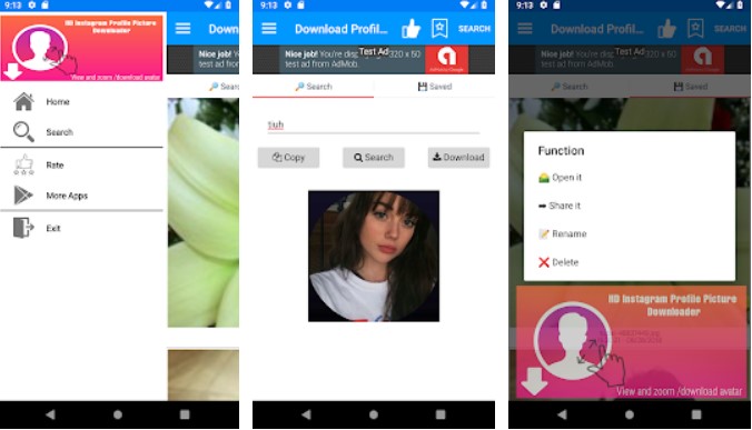 Download profile picture for instagram Aplikasi Download Foto Profil IG
