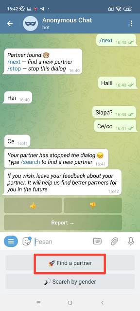 Cari teman di telegram selain anonymous chat