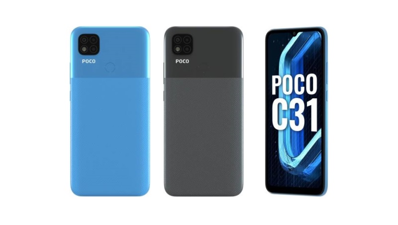 HP Xiaomi Poco C31