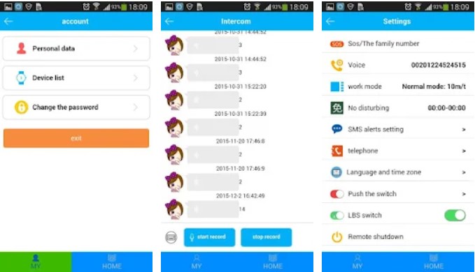 SeTracker Aplikasi Jam Imoo