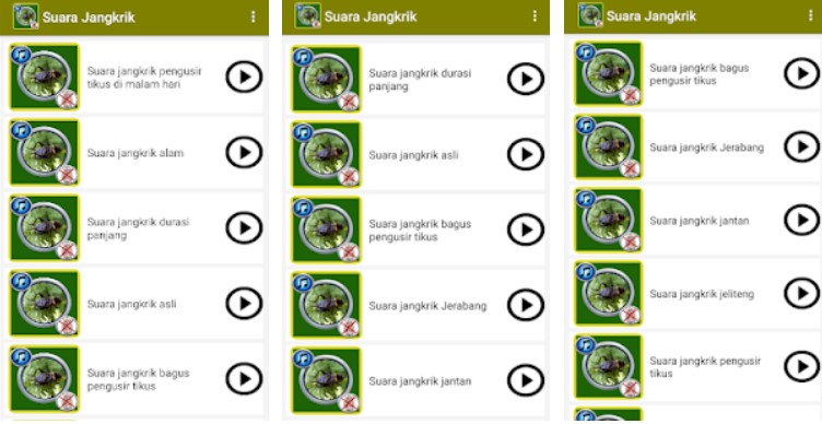 Suara Jangkrik Pengusir Tikus MP3