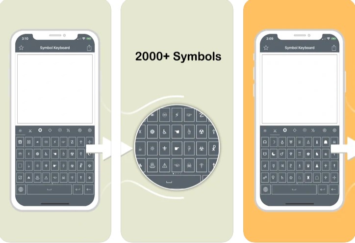 Symbol Keyboard 2000 Signs
