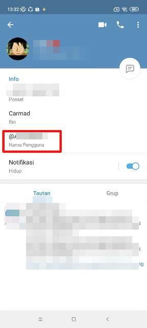 Username Orang Lain