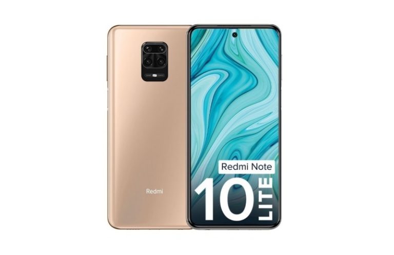 Xiaomi Redmi Note 10 Lite Champagne Gold