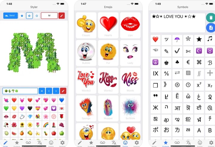 i2Symbol Emoji - Aplikasi Emoji iPhone
