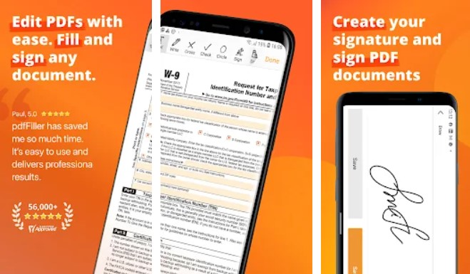 pdfFiller Aplikasi Tanda Tangan Digital Android dan iOS