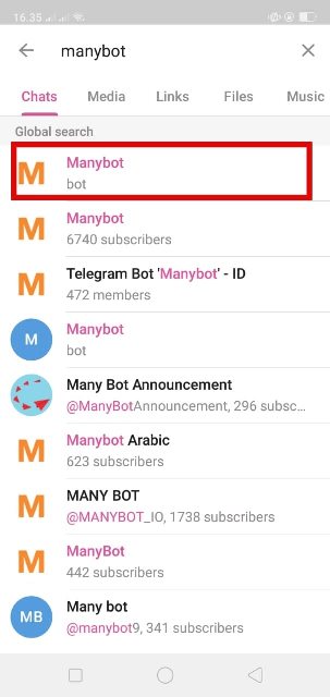 Membuat Bot Telegram