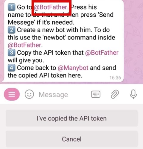 Membuat Bot Telegram