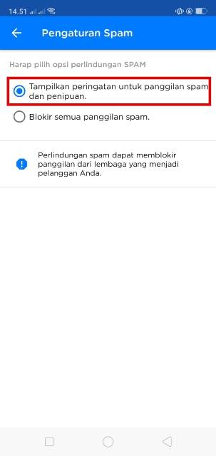 Get Contact Untuk Melindungi Nomor dari Spam